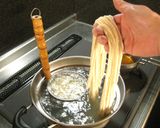 手延べ&手打ちでのうどん麺作り作り方19写真