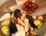 【さっぱり副菜】山芋とナスの梅醤油炒め作り方4写真