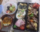 レンジで時短にも！南瓜の煮物or肉じゃが作り方80写真