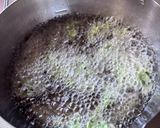 フキノトウの茎の天かす風ごはん作り方5写真