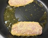 揚げない。アジのパン粉焼き作り方2写真