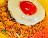 姜葱醬と葱油を使った炒飯作り方6写真