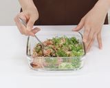 レンジで簡単！ジャージャーうどん作り方1写真