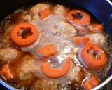鶏つくねの煮物作り方5写真