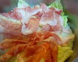 白菜･豚肉･しめじの重ね蒸し煮作り方1写真