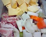 美味しい☆さつま芋の豚汁作り方1写真