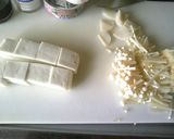 はんぺんふわふわ蒸し&お吸い物作り方2写真