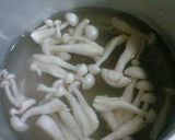 ★絹ごし豆腐ときのこのツル②お味噌汁★作り方2写真