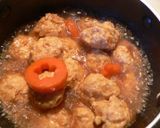 鶏つくねの煮物作り方7写真