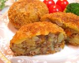 ✿挽き肉と野菜のバター風味コロッケ✿作り方10写真