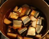 秋刀魚の筒煮作り方3写真