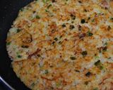 ふんわり♪ケーキ風焼きライス作り方4写真