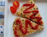 ふんわり♪ケーキ風焼きライス作り方5写真