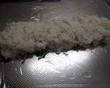 水菜でシャキシャキ！チーズの棒寿司風作り方5写真