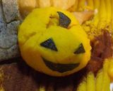 ハロウィンヴィレッジのパンプキンケーキ作り方30写真