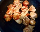 子供考案ミートソースチキン!作り方3写真