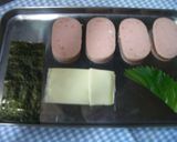 お弁当♬♫ お魚バーグのチーズサンド作り方1写真