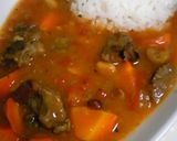 生理前に食べとく牛スネ肉と豆のシチュー作り方8写真