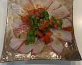 簡単！真鯛のカルパッチョしそトマトソース作り方3写真