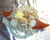 鮭とトローリ玉ねぎのバター焼き作り方4写真