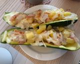 くまちゃん構文ズッキーニチーズ焼き🥒🧀作り方8写真
