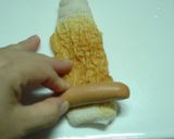 ちくわでウィンナー☆クルクル焼き♡作り方3写真