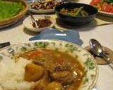 田舎風キノコカレー当家風。中辛？❤作り方23写真