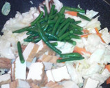 厚揚げと野菜の炒め物作り方2写真