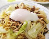 塩こんぶで塩焼きそば~♪作り方7写真