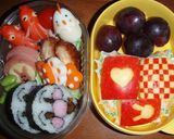可愛い巻き寿司☆アンパンマン☆作り方18写真