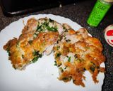減塩・豚ステーキ風大葉チーズ焼き作り方5写真