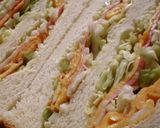 休日の朝は✿豪華サンドイッチ✿いかが～作り方6写真