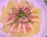 じゃが芋とシーチキンの和風おかず作り方4写真