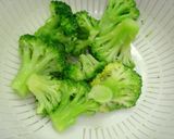 超簡単☆ブロッコリーのバターしょうゆ炒め作り方1写真
