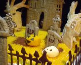 ハロウィンヴィレッジのパンプキンケーキ作り方31写真