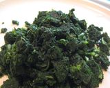 ケールのゴマ炒め作り方6写真