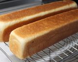 ベーコン＆チーズ入りロング・ミニ食パン❤作り方10写真