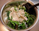 しっとり蒸し鶏のマスタードマヨサラダ作り方5写真
