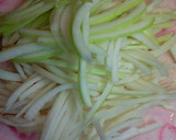 捨てないで！大根の皮で♡きんぴら作り方1写真