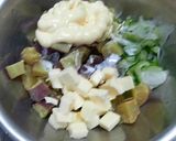 チーズ入りさつま芋サラダ作り方4写真