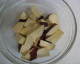 さつまいものクリームチーズ和え作り方1写真