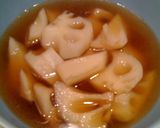 れんこんの煮物。麺つゆで簡単調理！作り方3写真