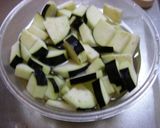 秋なすのゴマ酢あえ作り方1写真