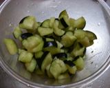 秋なすのゴマ酢あえ作り方2写真