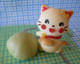 抹茶ドラえもんあんパン作り方7写真