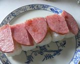 ハムステーキでおにぎり作り方6写真