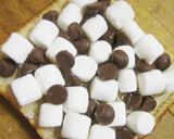 S'moreトースト（チョコマシュマロ）作り方3写真