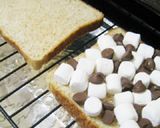 S'moreトースト（チョコマシュマロ）作り方4写真
