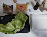 向井くう風 簡単焼きそば作り方1写真