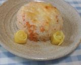 鮭マヨ＆チーズのケーキご飯作り方4写真